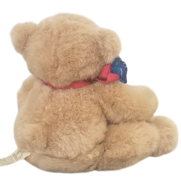 Vintage Applause Teddy Bear Plush Bee My Honey Behive 1986 Stuffed Animal Toy - Picture 3 of 8